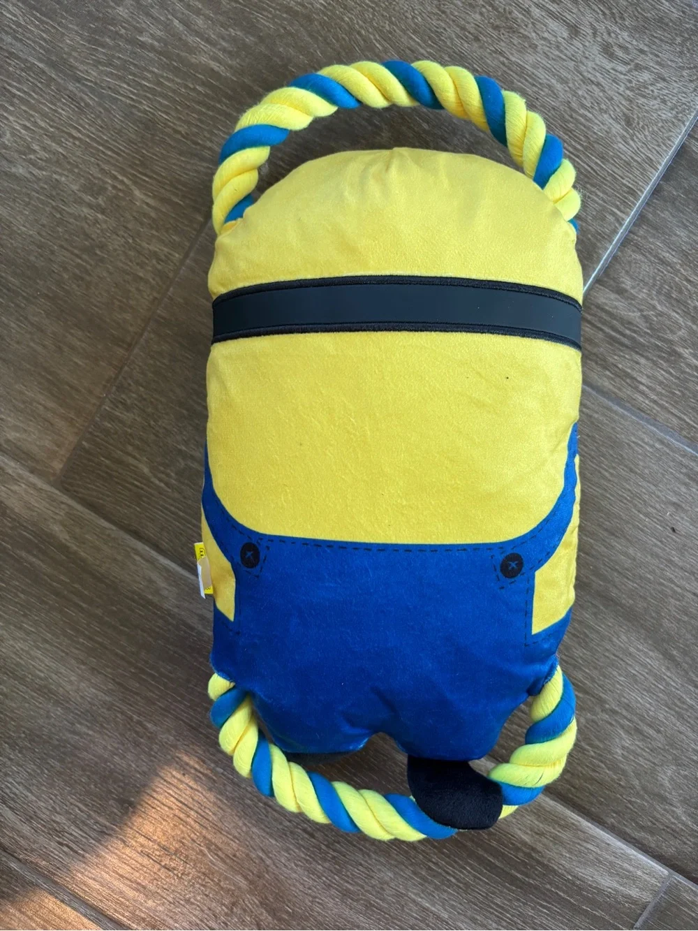 Minions Bob Plush Rope Dog Toy - Yellow